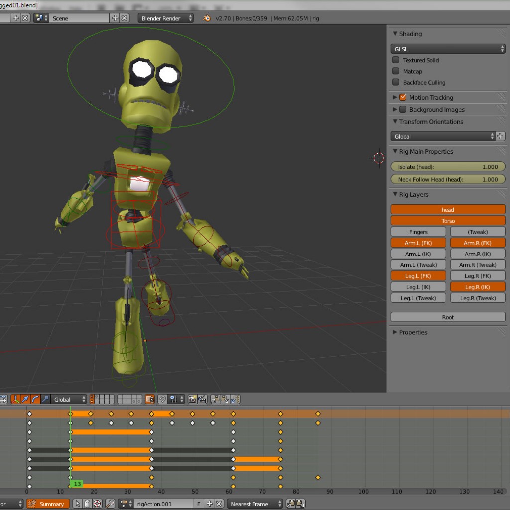 ris robot rigged preview image 1